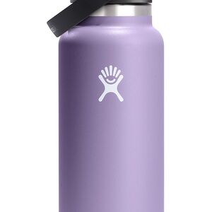Hydro Flask Lilac Bottle with Black Lid